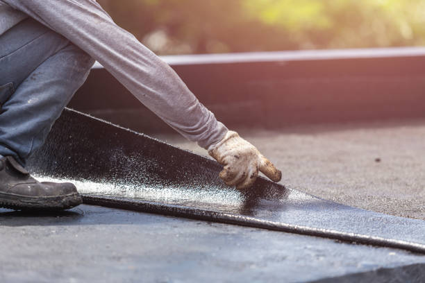 Professional Basement Waterproofing technician working in Geneva, AL
